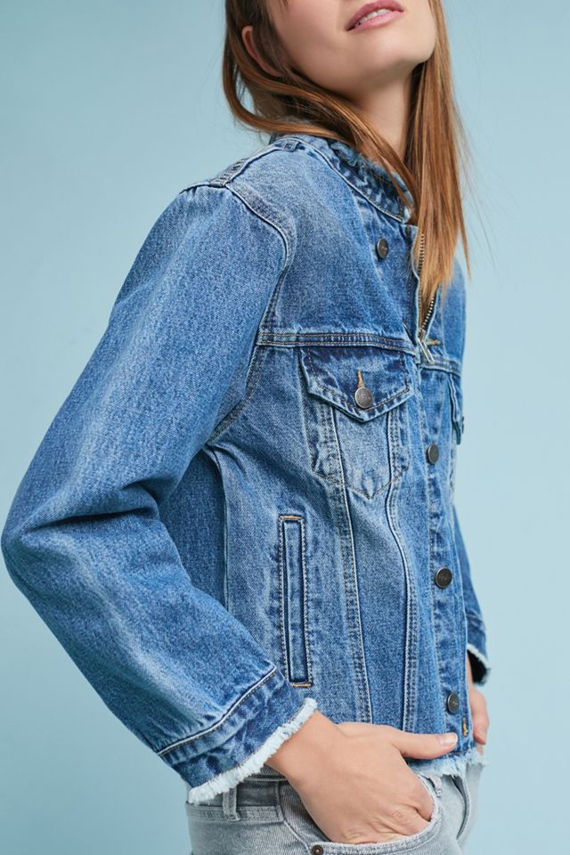 Frayed Denim Jacket #2