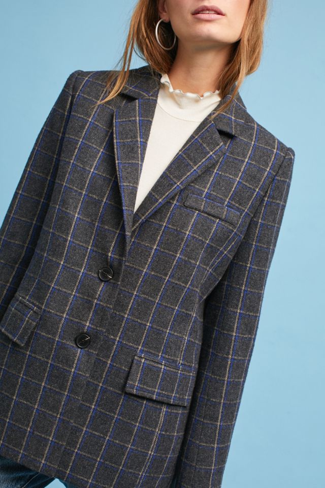 Daryl Plaid Blazer #1