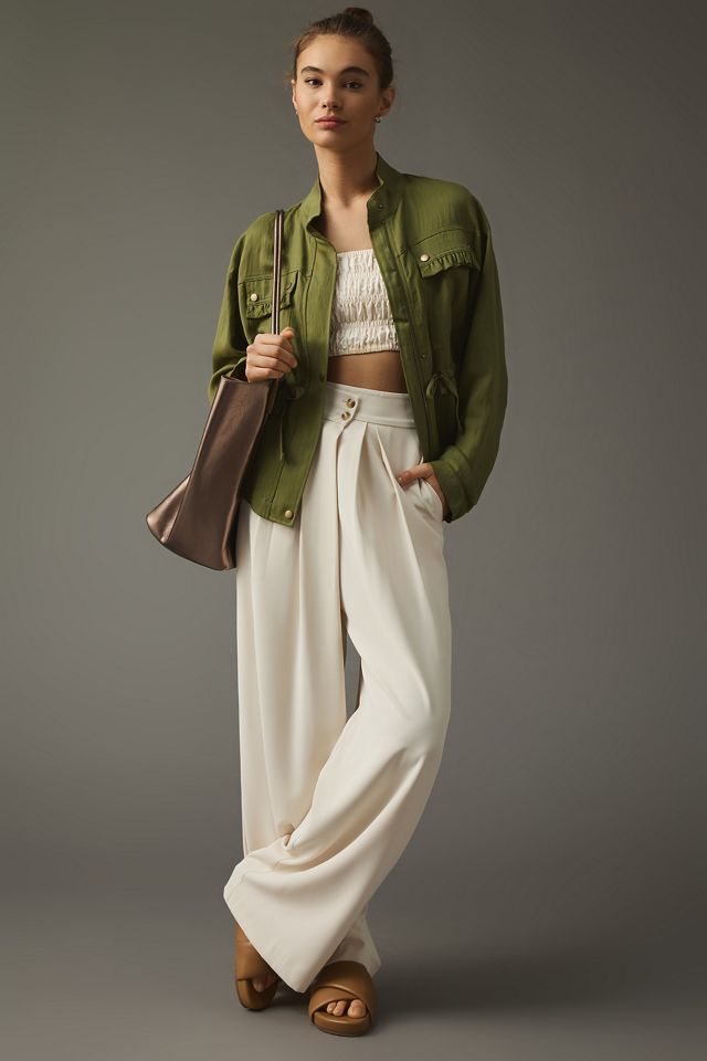 By Anthropologie Oversized Utility Jacket #3