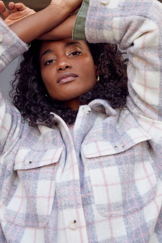 Bobbie Plaid Shirt Jacket #2