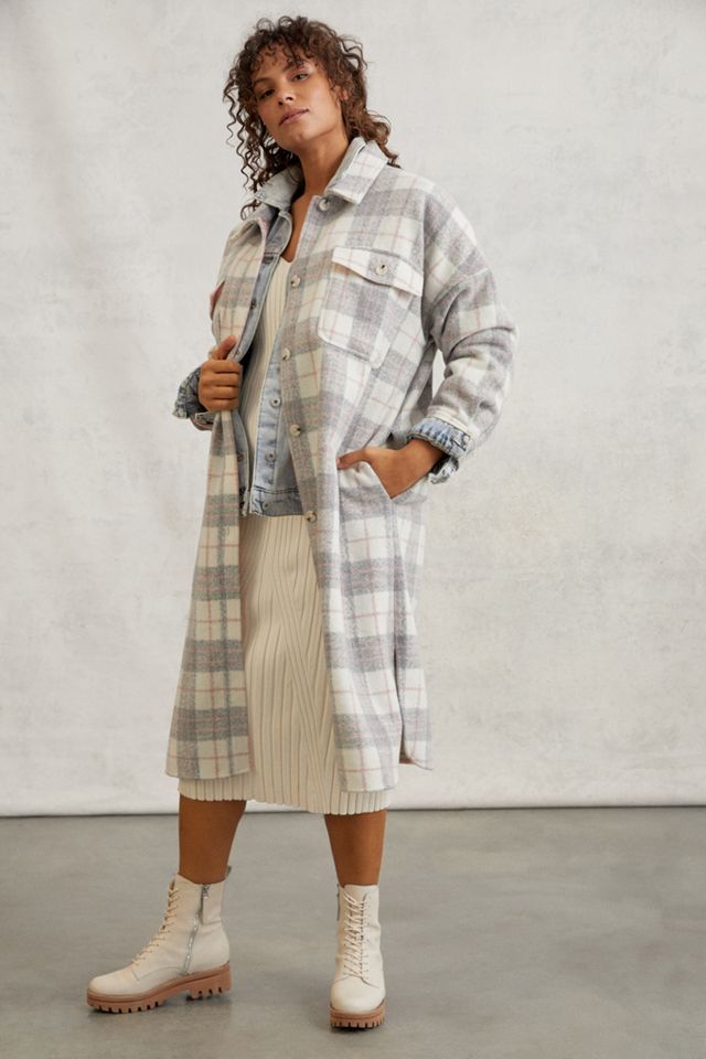 Bobbie Plaid Shirt Jacket #5