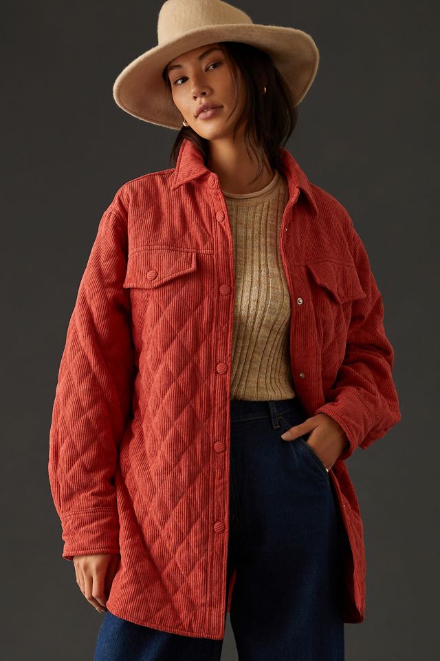 If By Sea Quilted Shirt Jacket #3