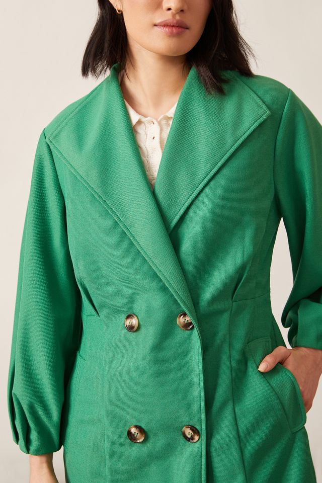 Balloon Sleeve Coat #1