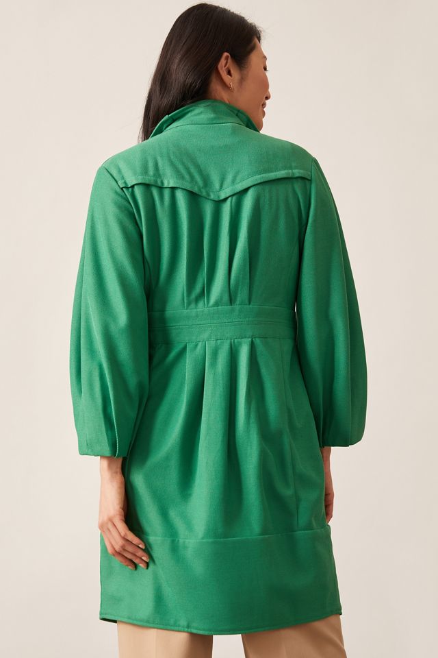 Balloon Sleeve Coat #2