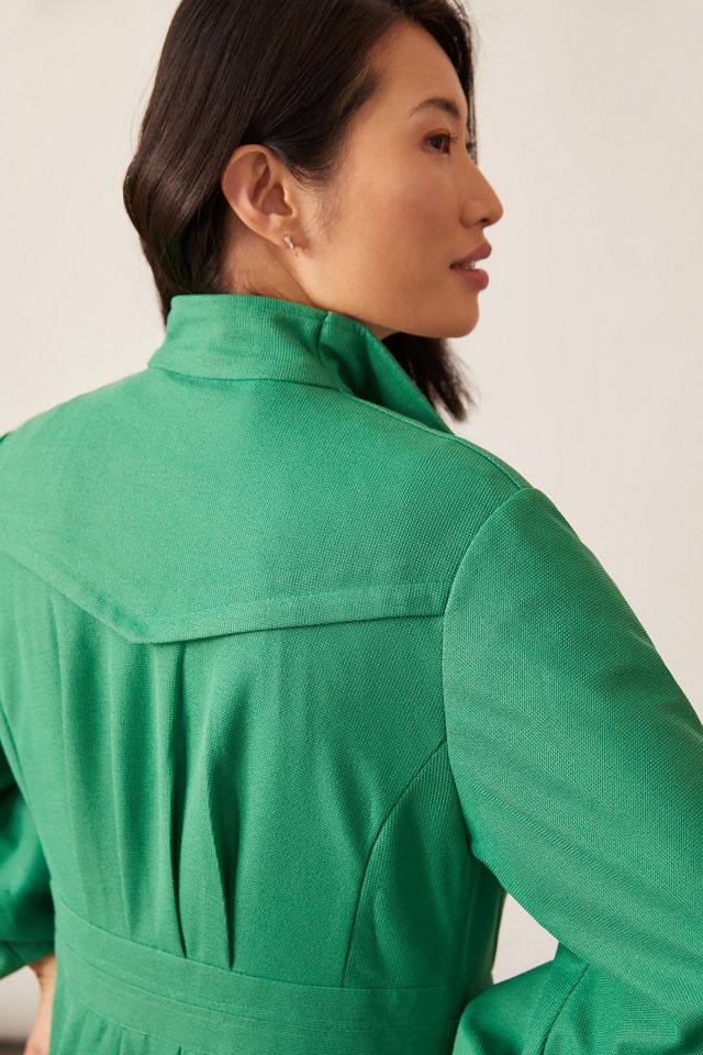 Balloon Sleeve Coat #3
