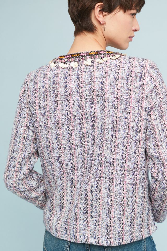 Suzy Embellished Tweed Jacket #2