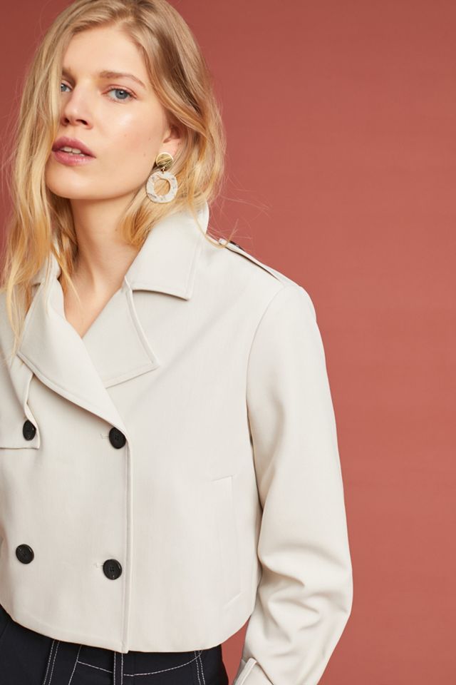 Summer Tied-Sleeve Trench Jacket #1