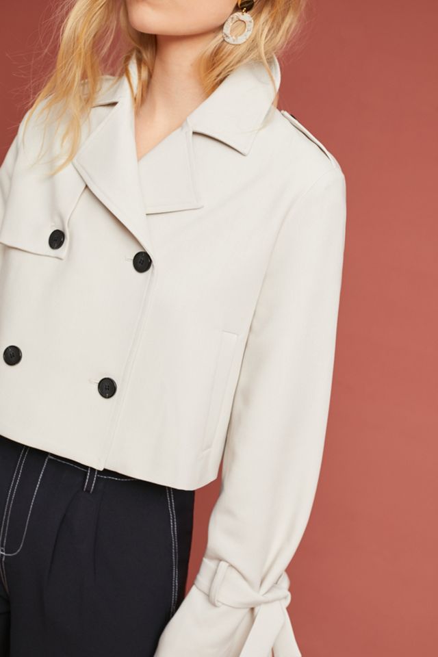 Summer Tied-Sleeve Trench Jacket #2
