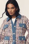 Endless Rose Tweed Denim Jacket