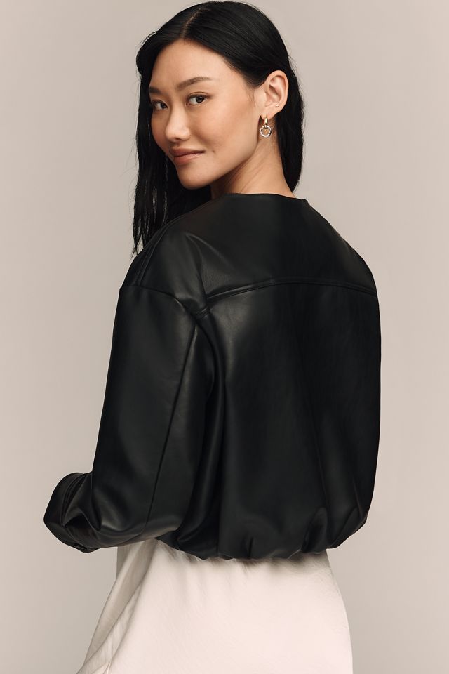 Endless Rose Coated Round-Neck Jacket #1