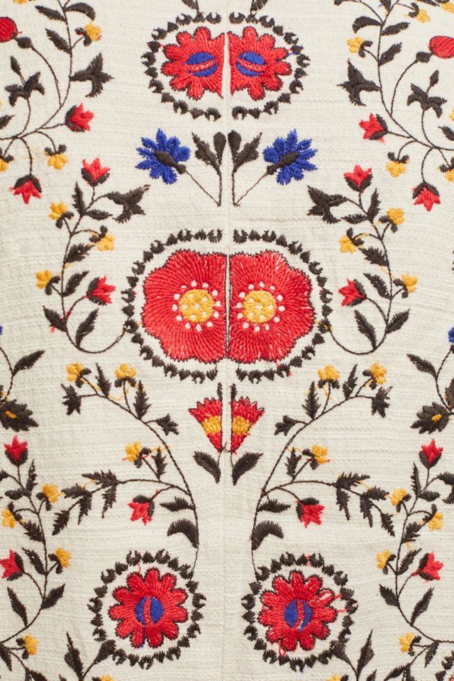 Kirian Embroidered Crop Jacket #3