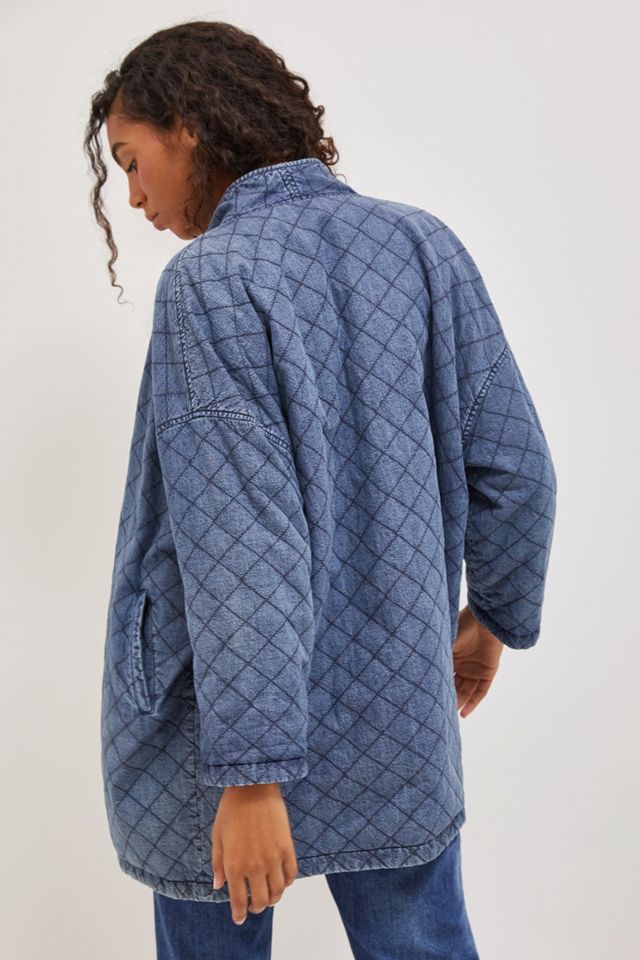 Bobbie Reversible Quilted Denim Jacket #3