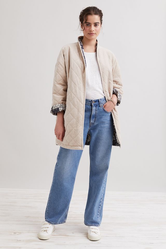 Anthropologie quilted outlet kimono jacket