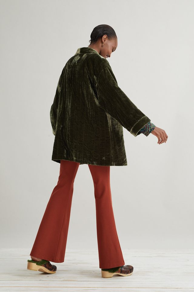 Quilted Velvet Kimono #2
