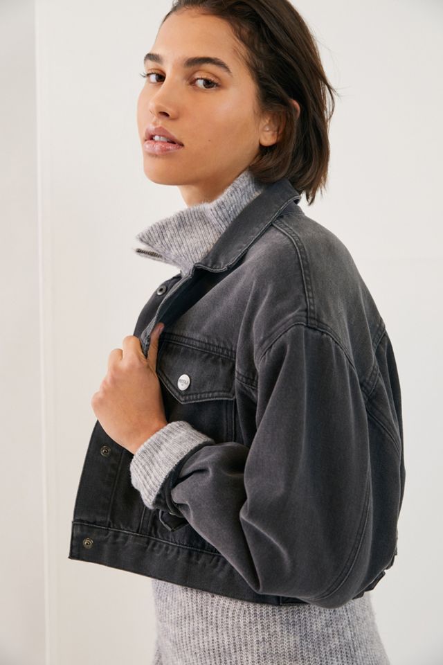 Pistola Allison Cropped Denim Jacket #1