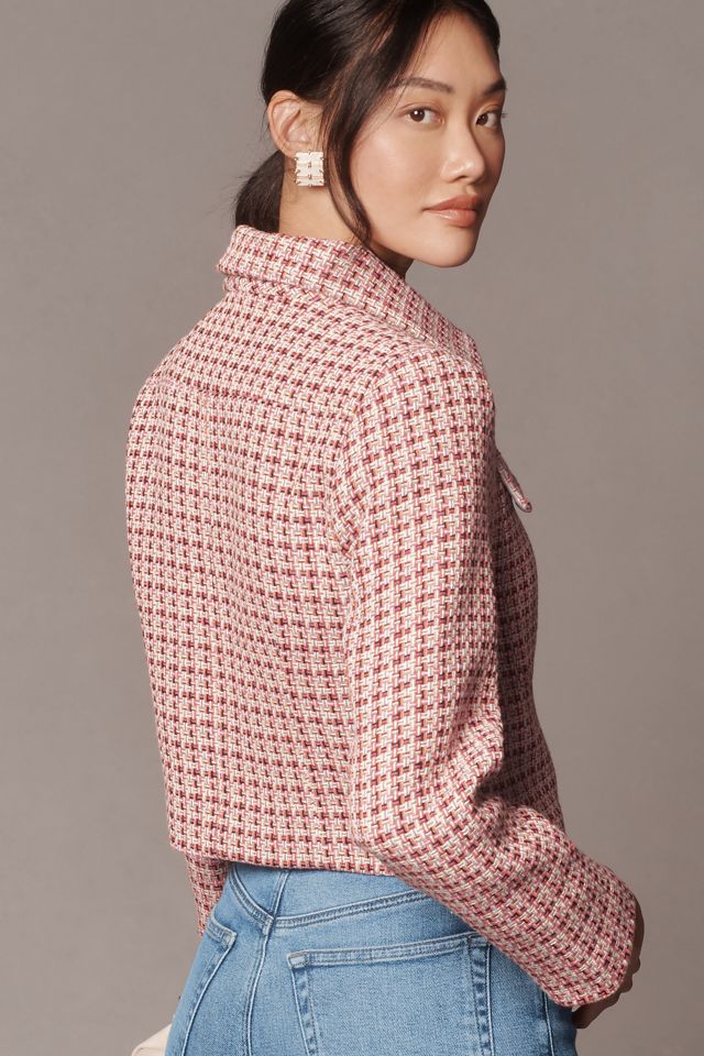 Maeve Tweed Cropped Jacket #2