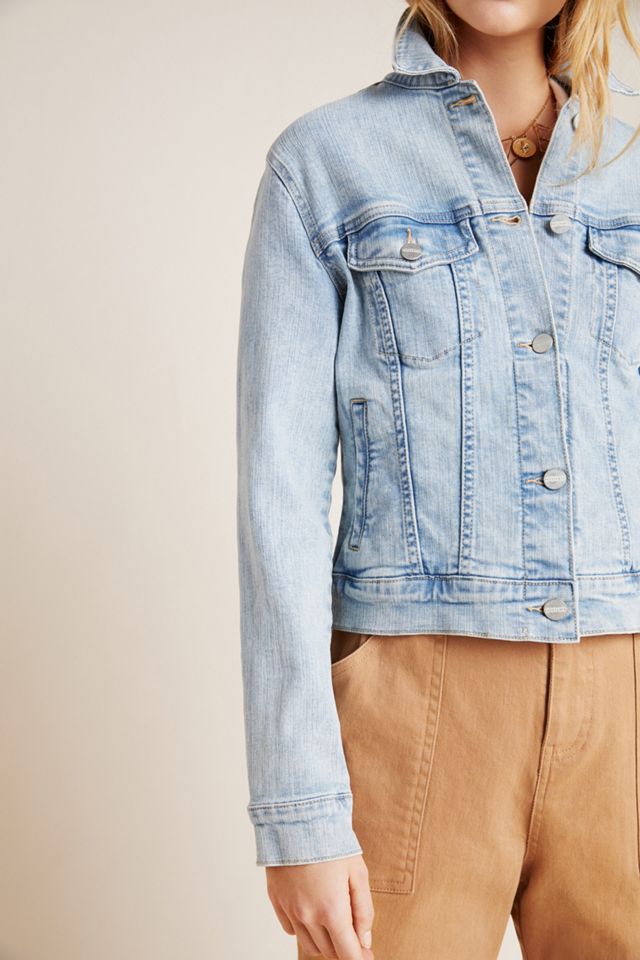 Sanctuary Cropped Denim Trucker Jacket #3
