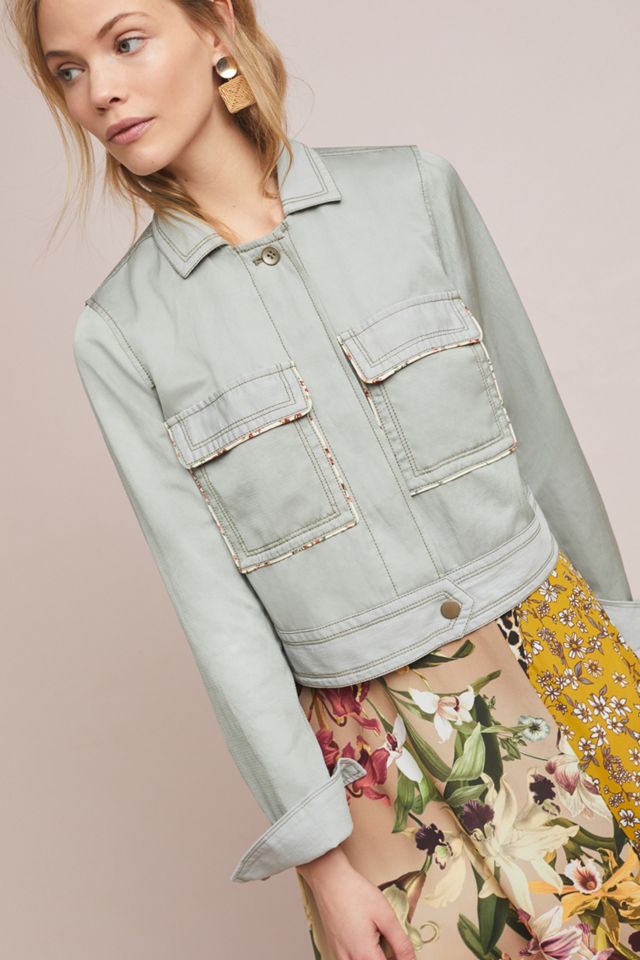 Piped Trucker Jacket #3