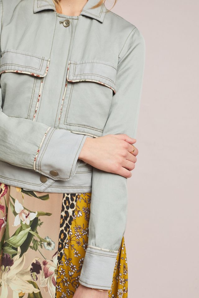 Piped Trucker Jacket #5