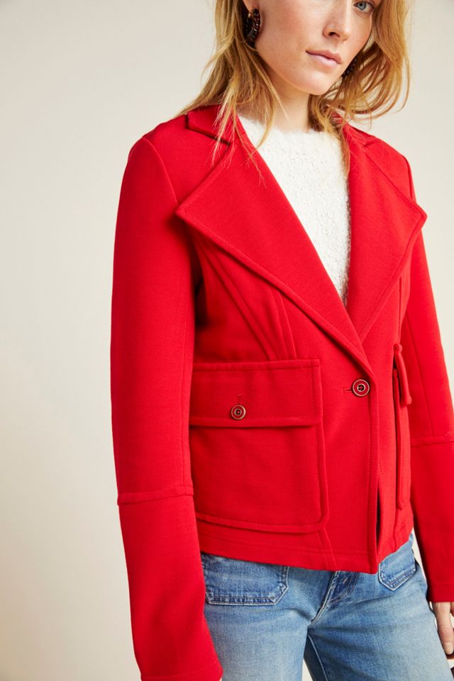 Sylvia Knit Moto Blazer #2