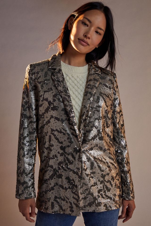 Jordyn Sequined Blazer #2