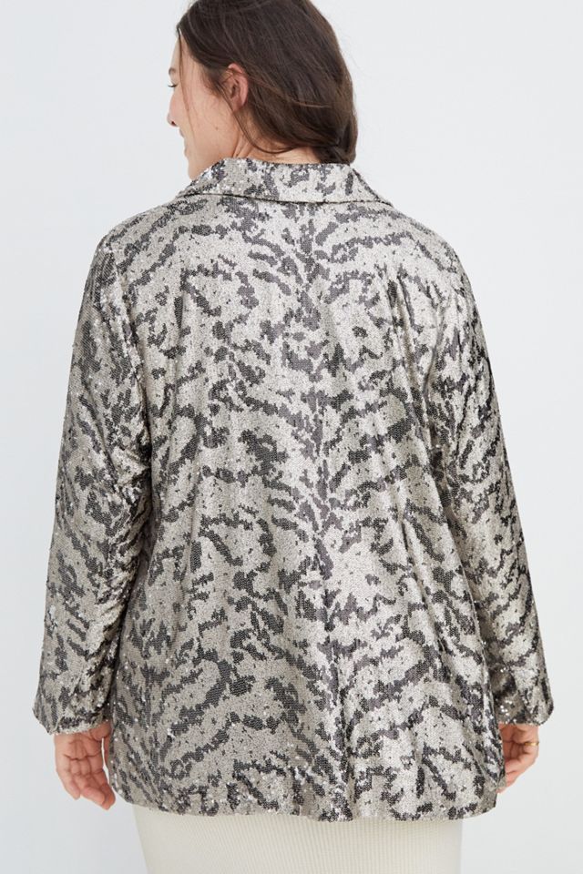 Jordyn Sequined Blazer #4