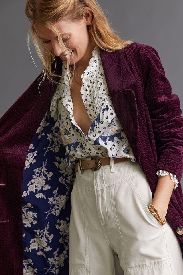 Corduroy Duster Jacket #1