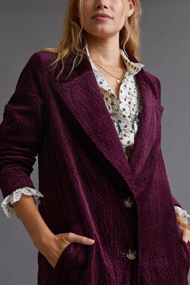 Corduroy Duster Jacket #3