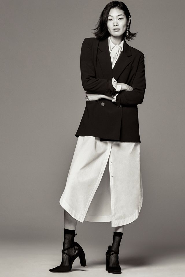 Maeve Double-Breasted Blazer #5