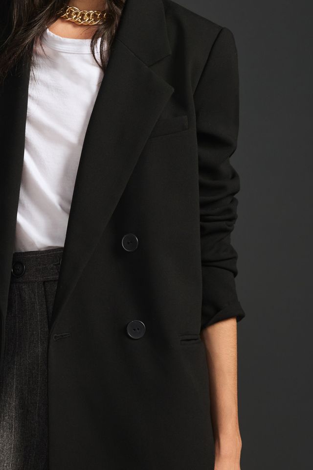 Maeve Double-Breasted Blazer #4