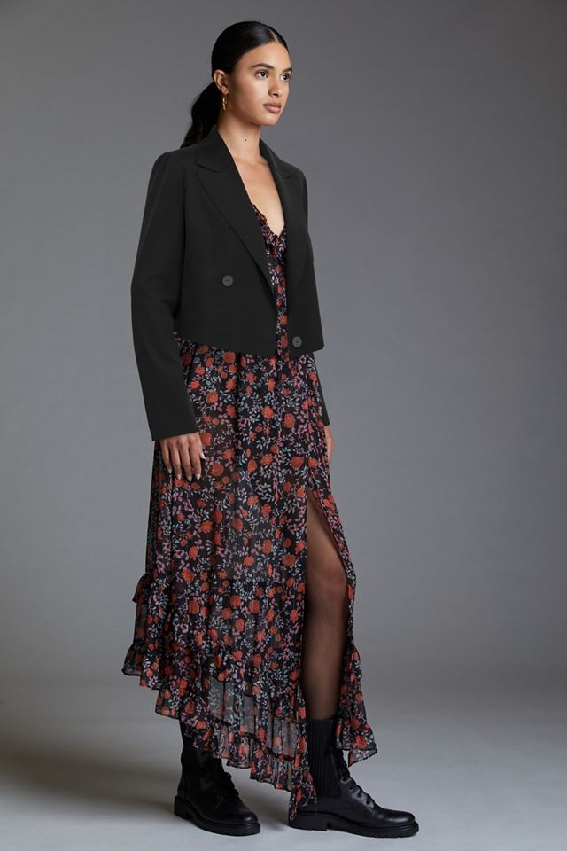 Maeve Cropped Blazer #1