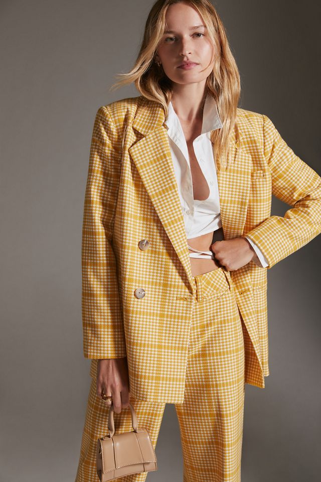 Maeve Double-Breasted Blazer | Anthropologie