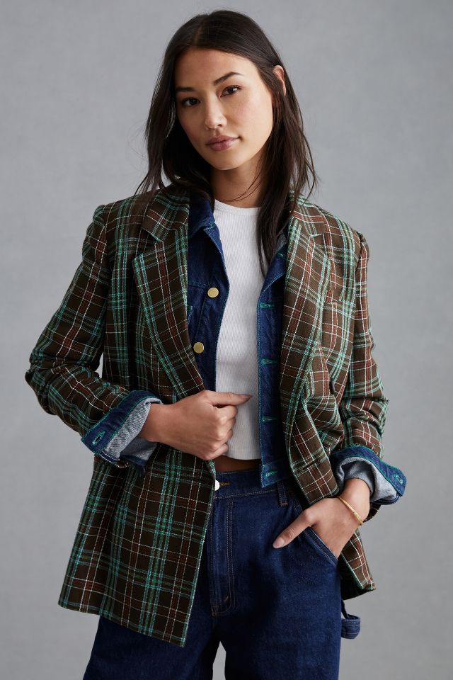 Maeve Double-Breasted Blazer | Anthropologie