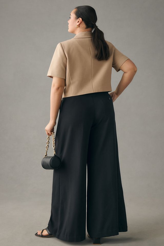 Maeve Cropped Short-Sleeve Blazer #7