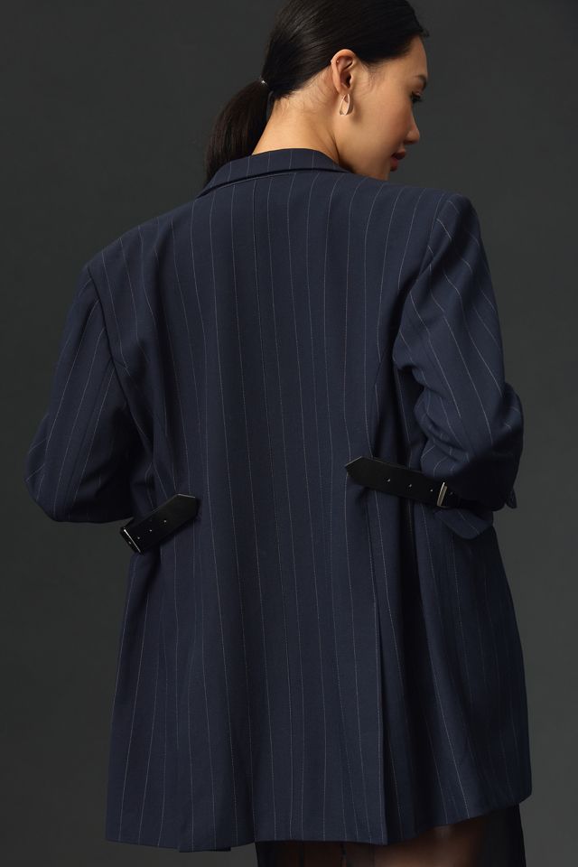 The Avery Belted Blazer by Maeve #5