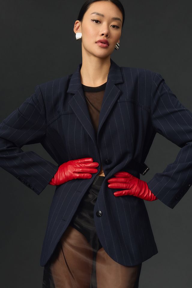 The Avery Belted Blazer by Maeve #2
