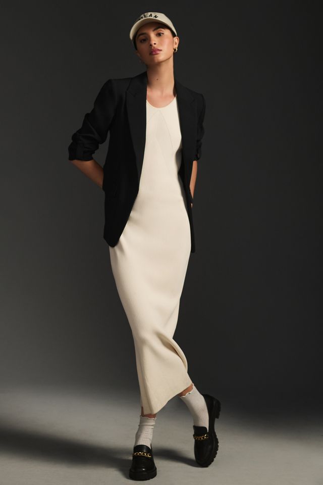Maeve Roll-Sleeve Blazer #5