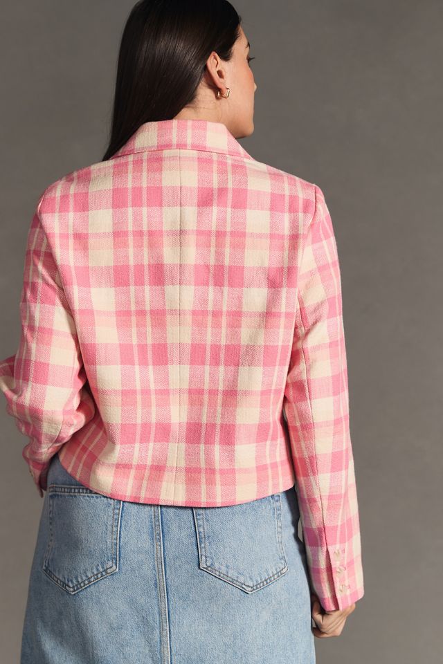 Maeve Cropped Double-Breasted Jacket #5