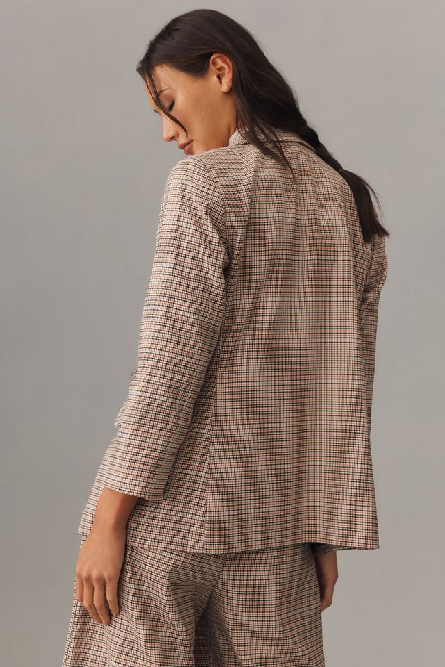 Maeve Roll-Sleeve Blazer #1