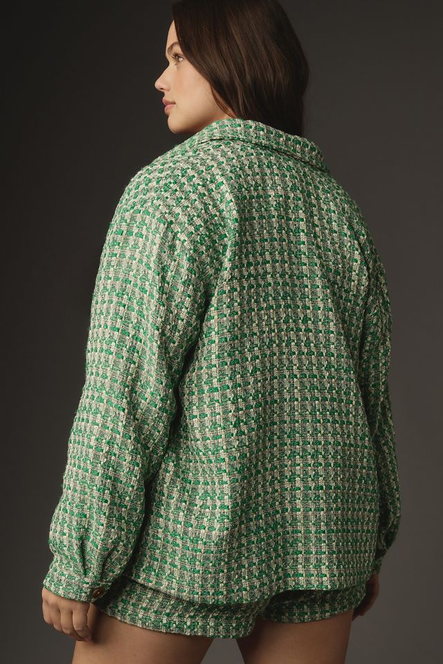 Maeve Tweed Shacket #5