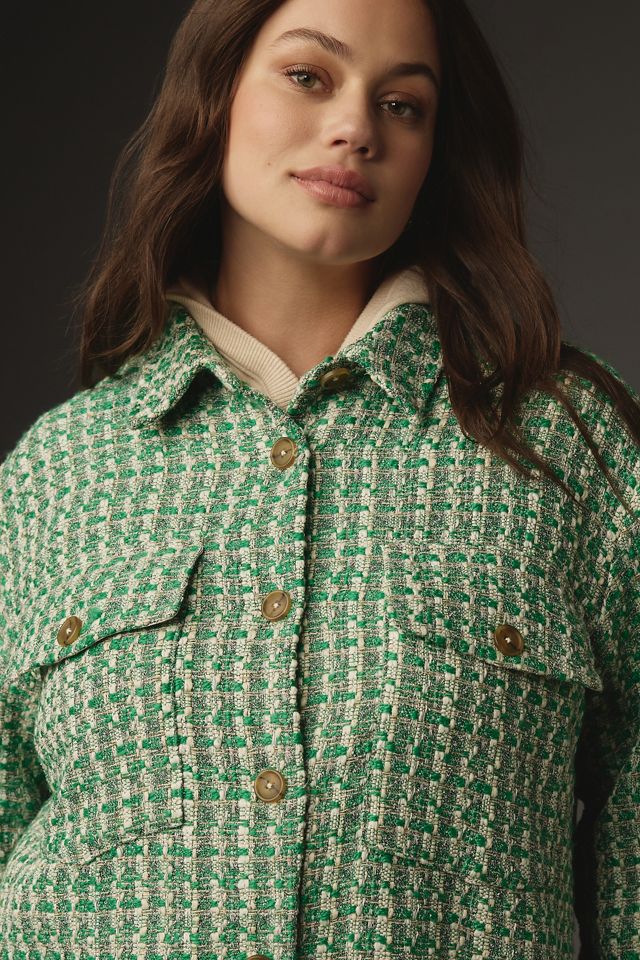 Maeve Tweed Shacket #6