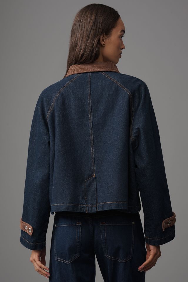 FRNCH Zola Denim Chore Jacket #2