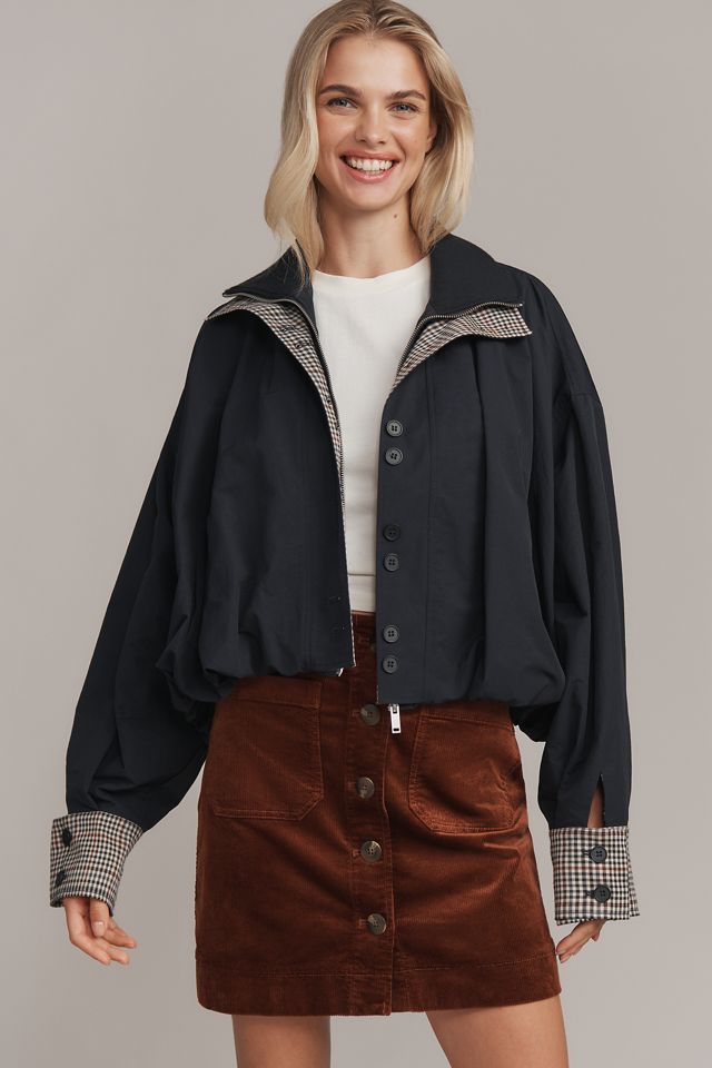 Find Me Now Amaryllis Crop Bomber Jacket #1
