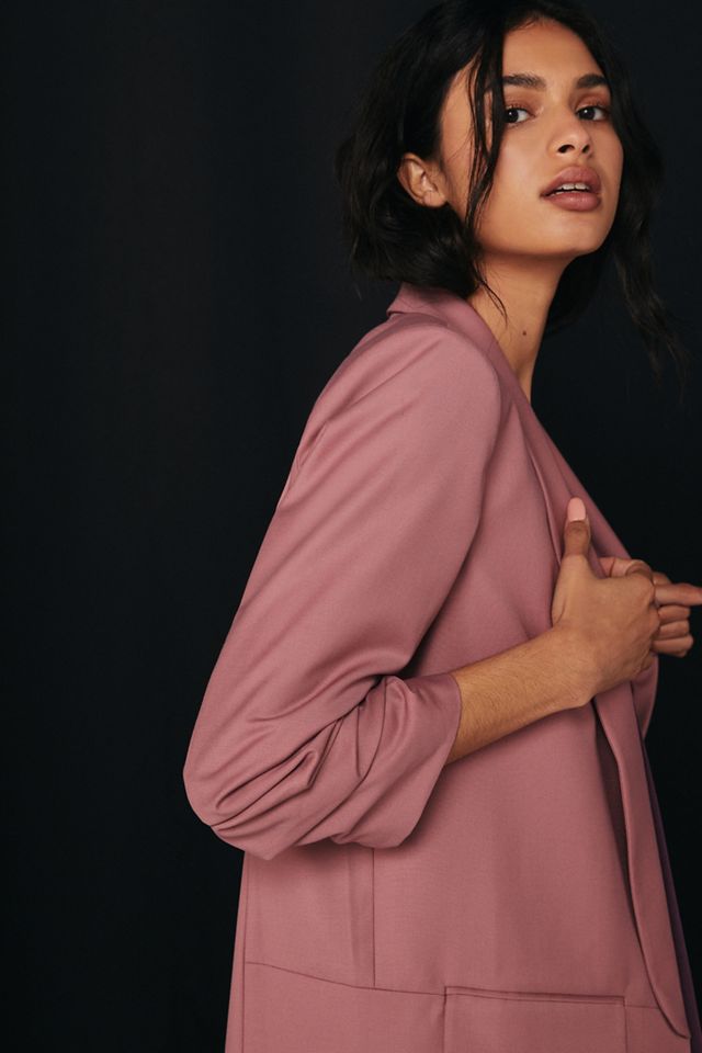 Cinch-Sleeved Blazer #3