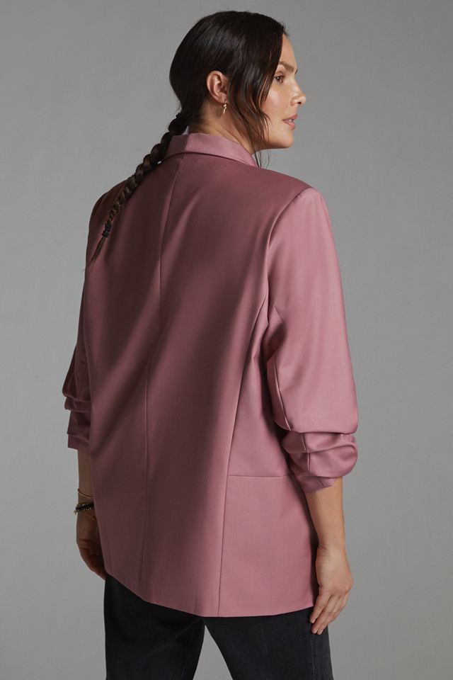 Cinch-Sleeved Blazer #8