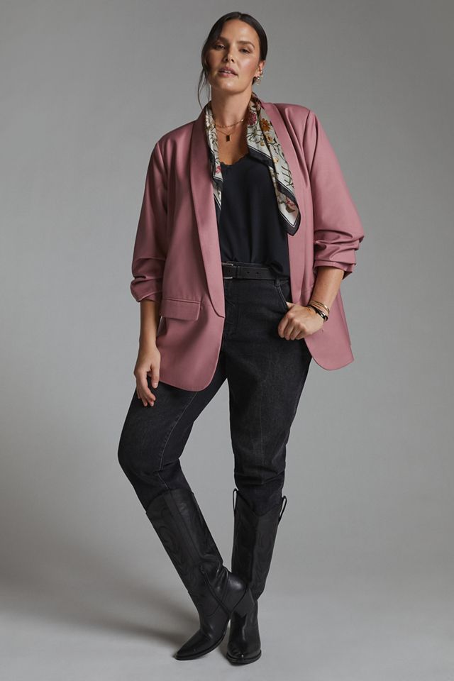 Cinch-Sleeved Blazer #5