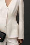 Mare Mare Plunge Peplum Blazer