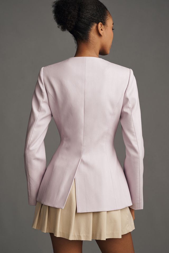 Mare Mare Plunge Peplum Blazer #1