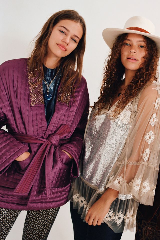 Phoebe Embellished Kimono #4