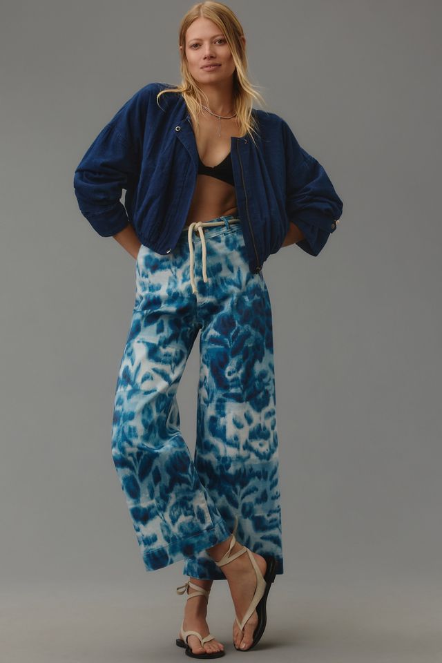 Maeve Chambray Parachute Bomber Jacket #2